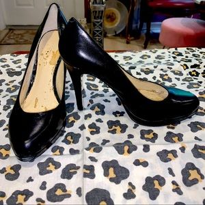 Nine West Black Heels Size 7 Boho Chic